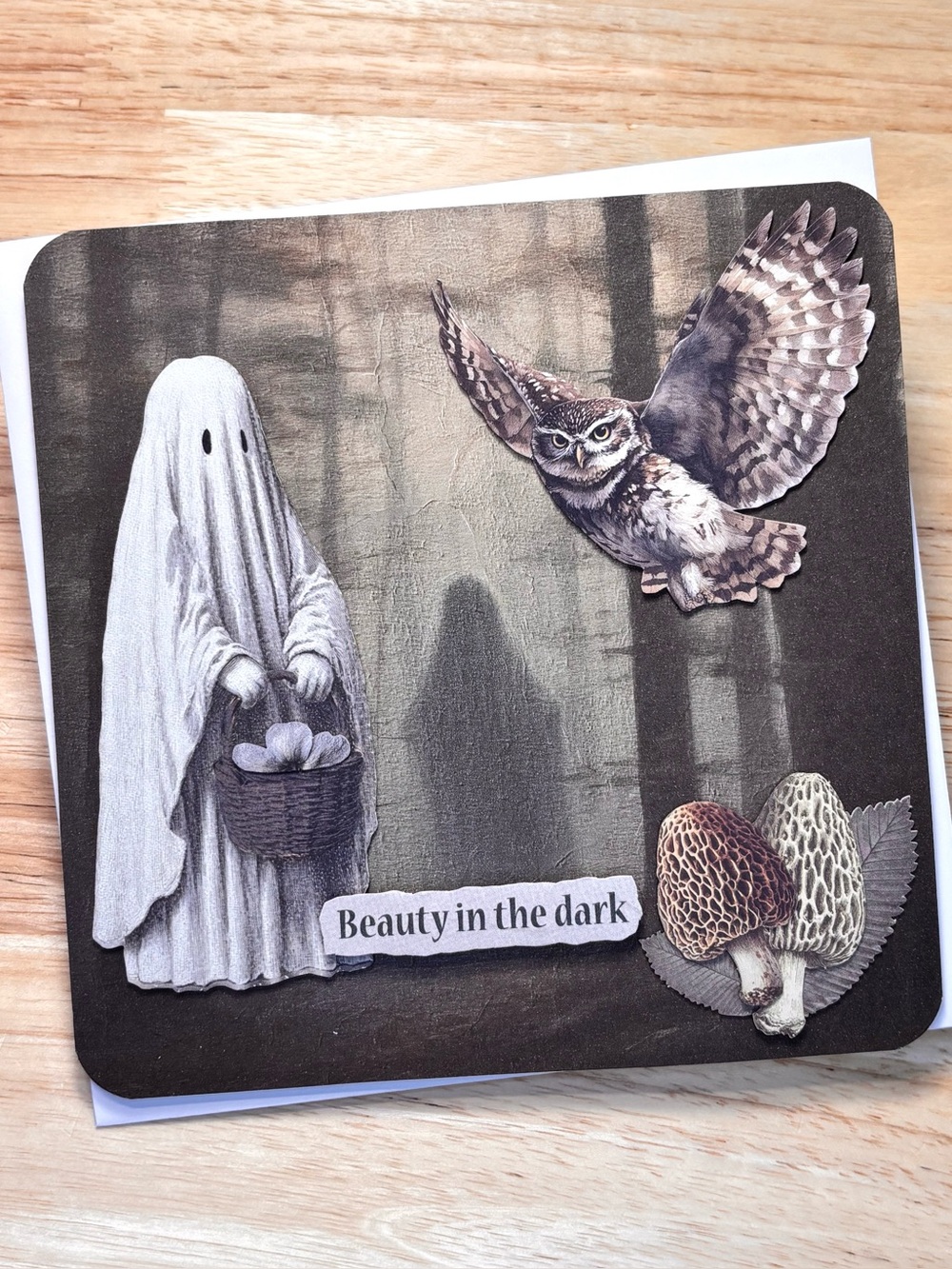 Handmade Gothic Greeting Card